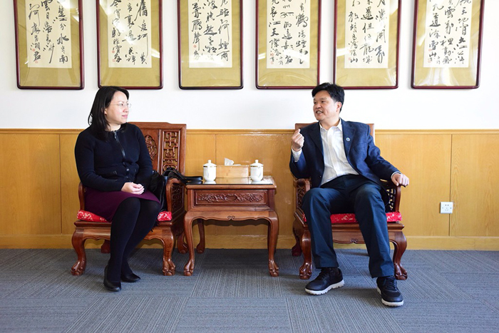 财政部科教司童爱萍副司长一行莅临北京邮电大学调研指导工作